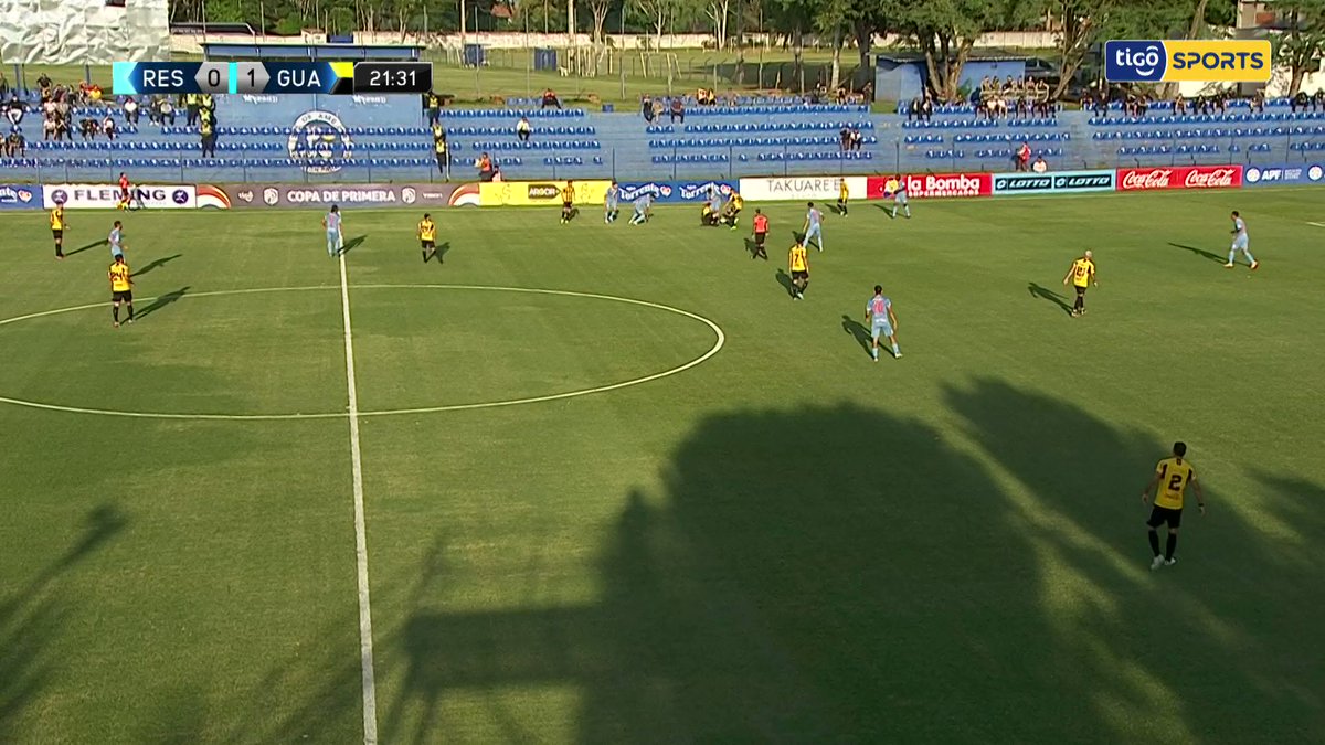 Dos minutos más tarde, Facundo Barceló marca el segundo para