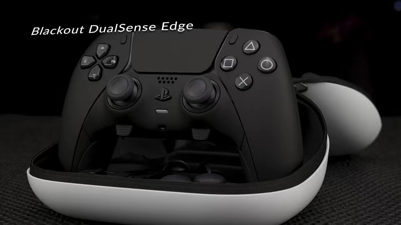 DualSense Edge Blackout Controller