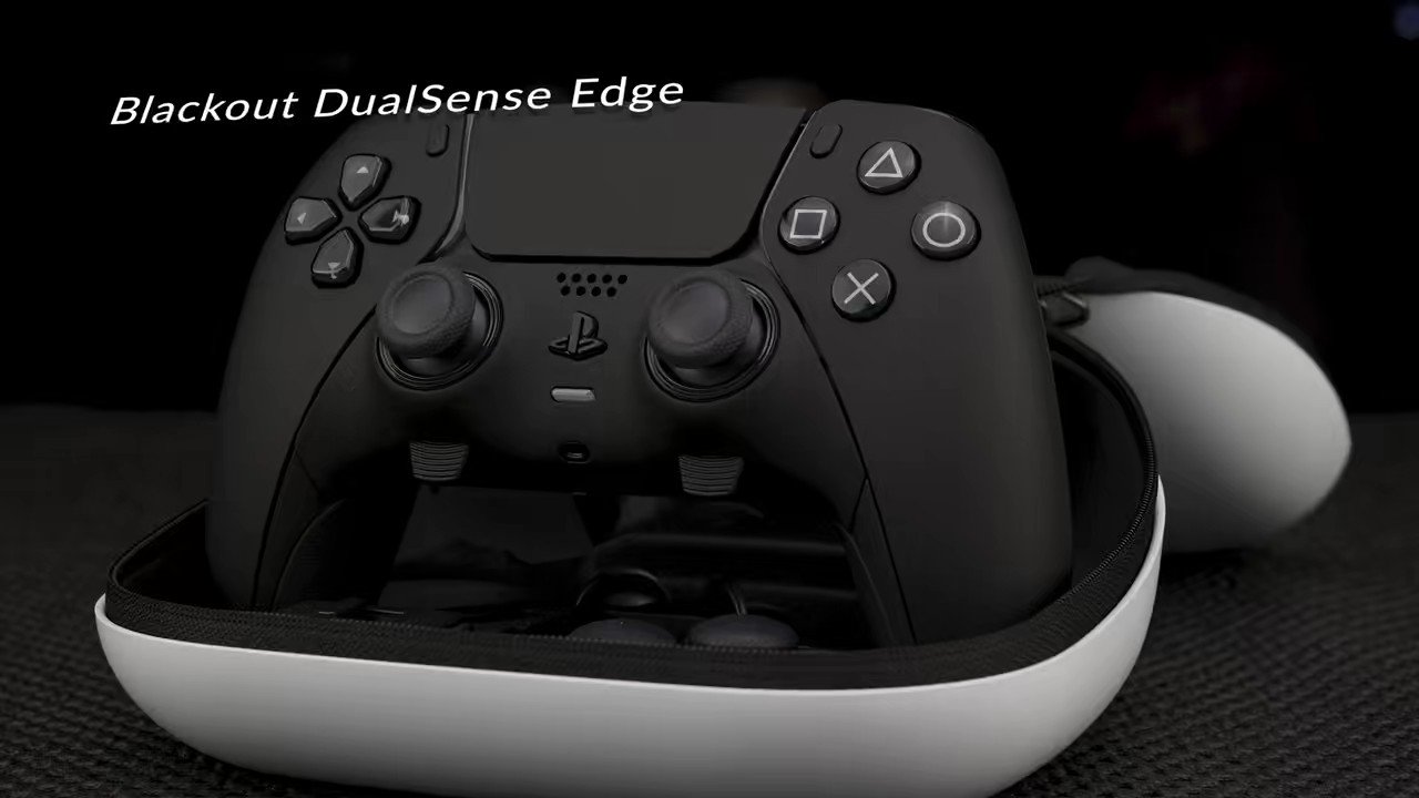 DualSense Edge Blackout Controller – LaZa Modz LLC