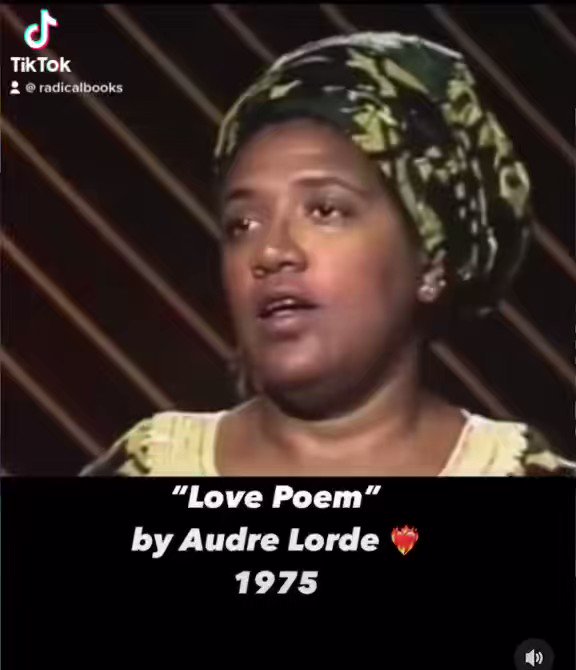 Happy birthday, Audre Lorde  