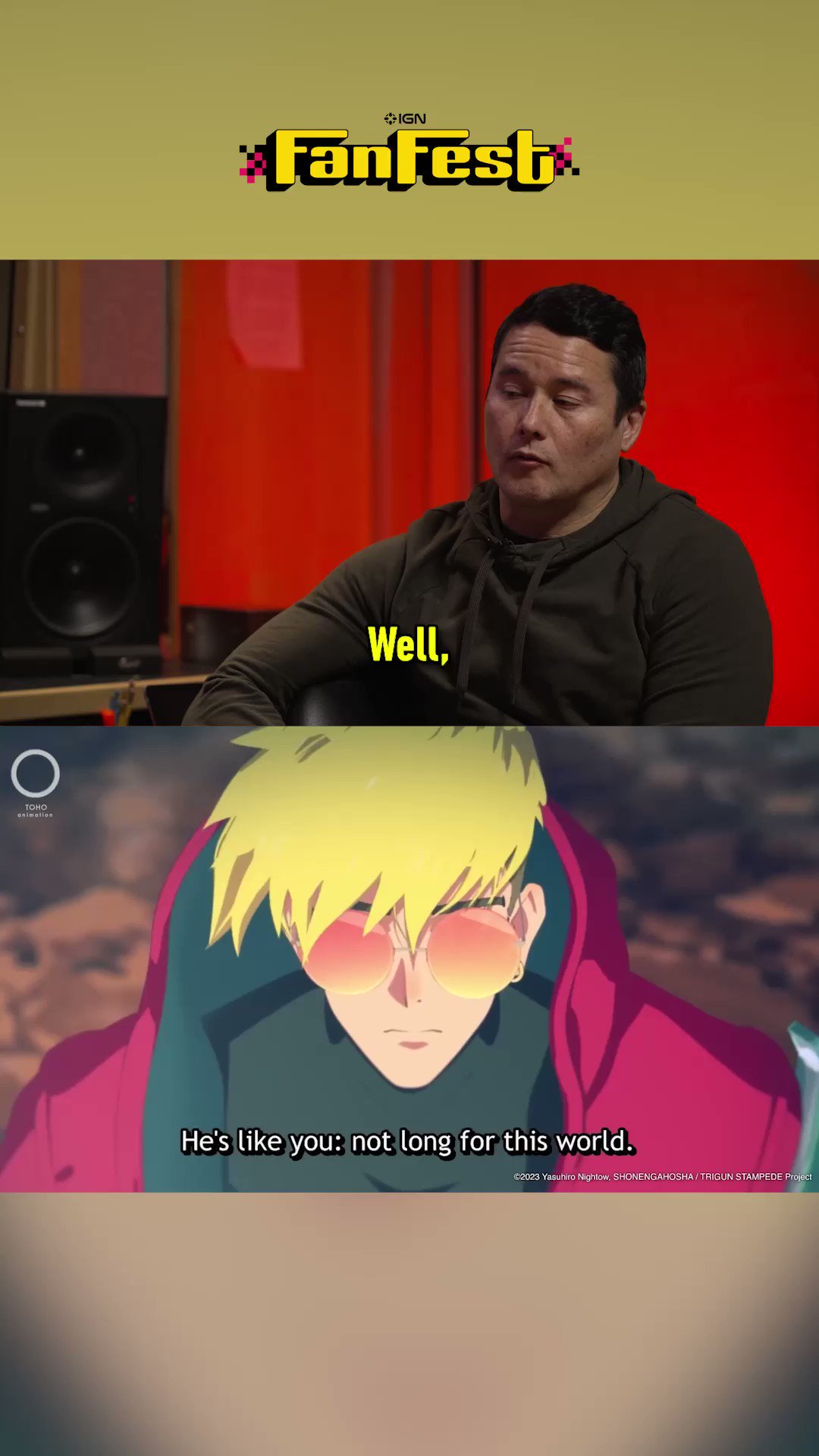 IGN on Twitter "Vash's English voice actor, Johnny Yong Bosch, gives