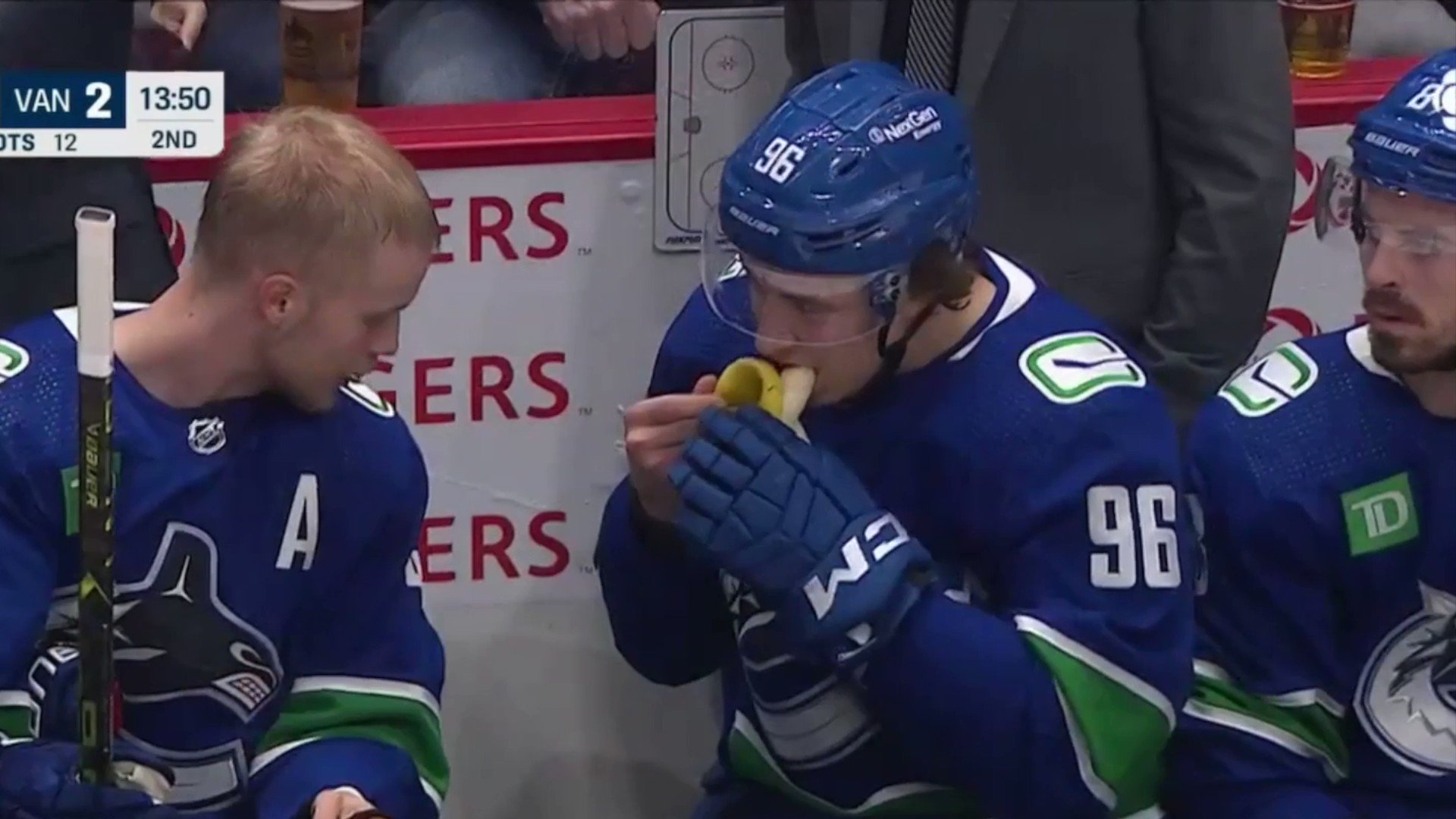 Hockey Night in Canada on Twitter "Banana and Pepsi on the bench is a