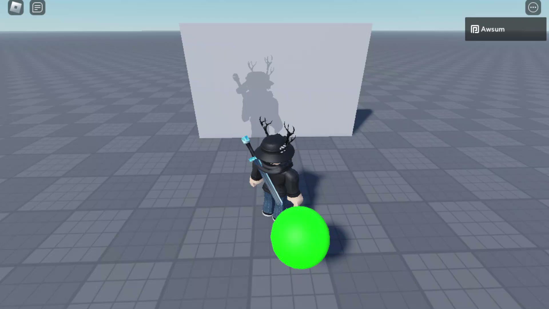 Awsum on Twitter "I was messing around in Roblox Studio trying to make