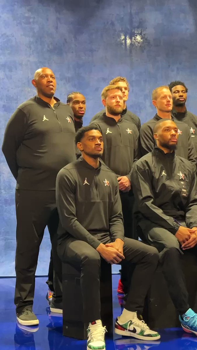 The 2023 Western Conference AllStars 📸 NBA on TNT nbaontnt