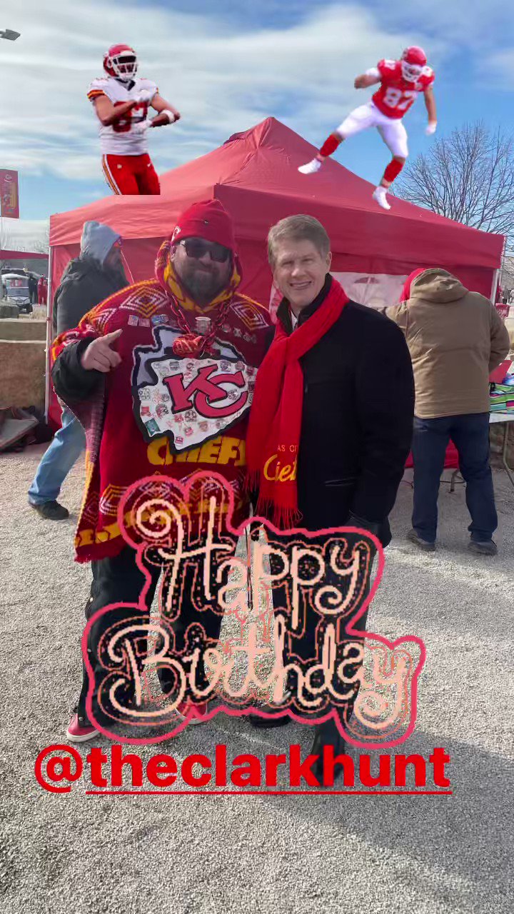 Happy Birthday Mr. Clark Hunt 
