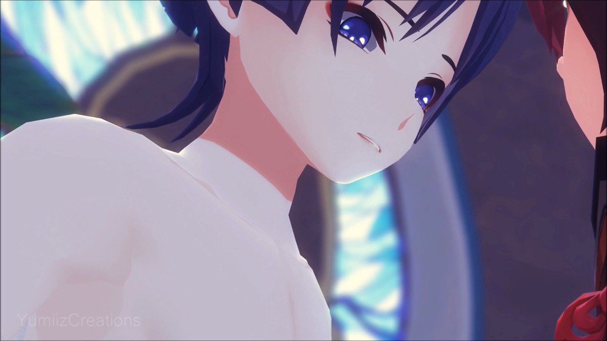 Kazuha's alluring look