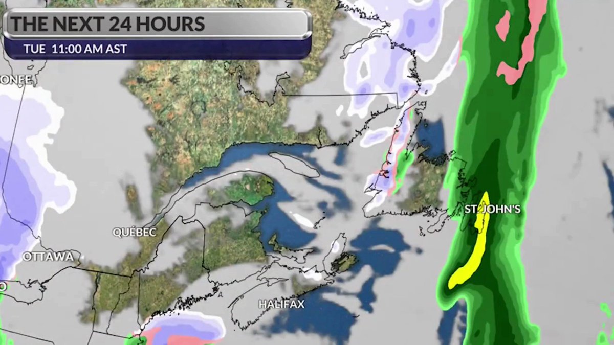 ngnews on Twitter "Your 24hour weather forecast in Nova Scotia for