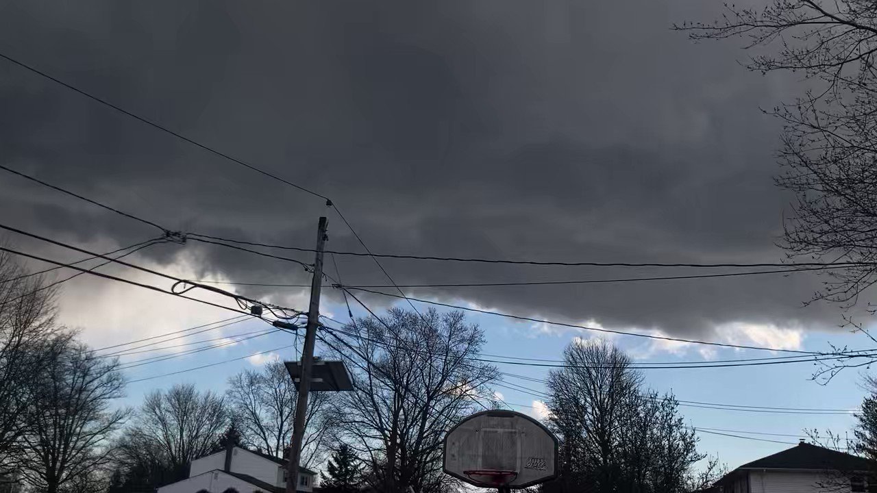 Brian K on Twitter "The sky over Hamilton Twp., NJ (Mercer), as