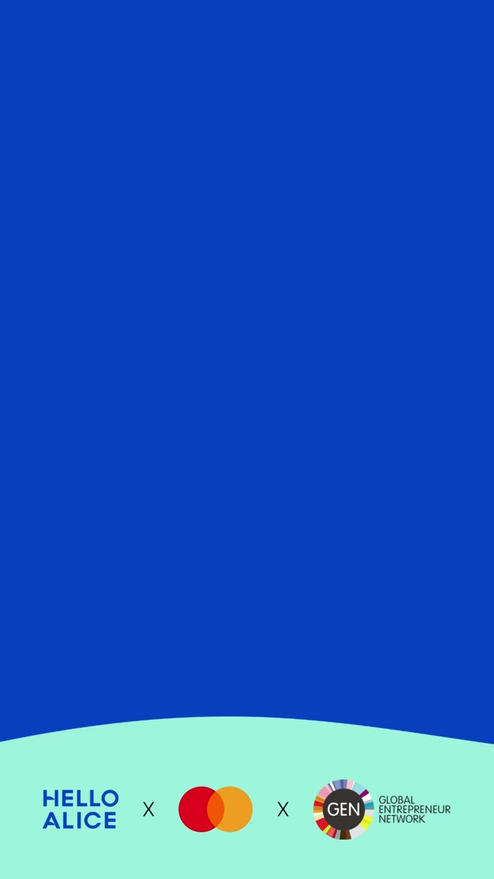 Hello Alice on Twitter "The Catalyst Fund, presented by Mastercard in