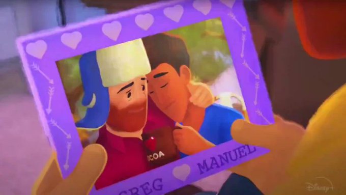?????Pride On Screen
"Out" Disney's first short film with a gay protagonist.
The Pixar short film tells