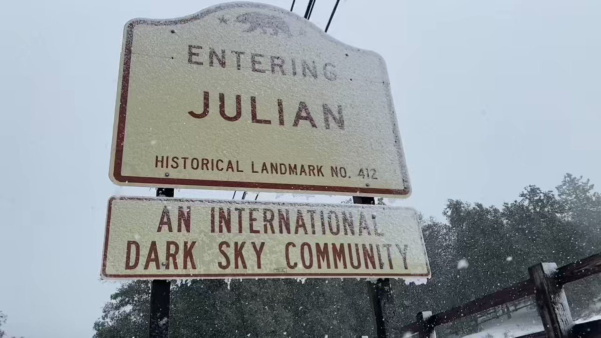 San Diego Sheriff on Twitter "Snow Patrol in Julian. SDSheriff Deputies are working w