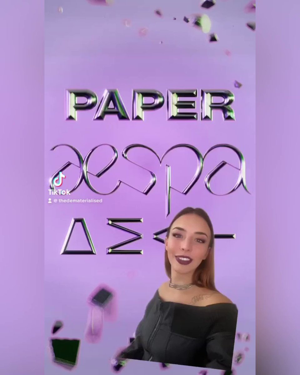 AESPA THAILAND On Twitter RT dematerialised DIGITAL FASHION 