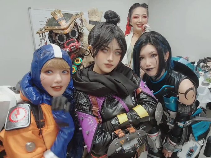 Twitterのコスプレ動画3