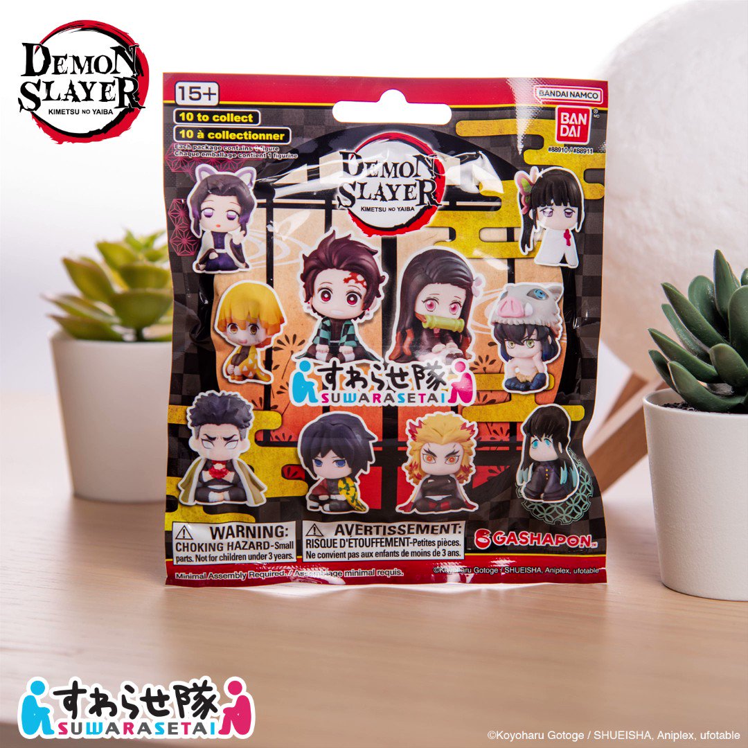 Demon Slayer: Kimetsu no Yaiba Suwarasetai 3 10 Pack BOX
