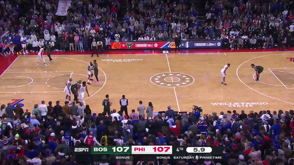Tatum faz cesta de 3 no fim do jogo e Celtics superam 76ers na NBA