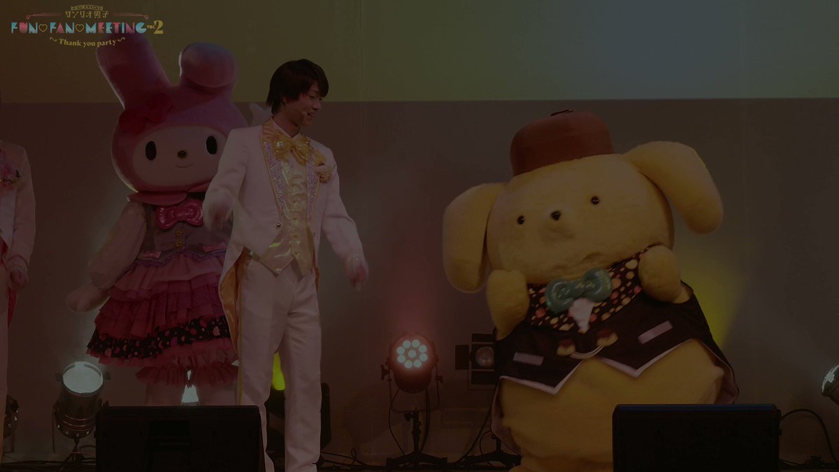 2022?新作】 舞台 サンリオ男子 ポチャッコ ぬいぐるみ 柏木智博