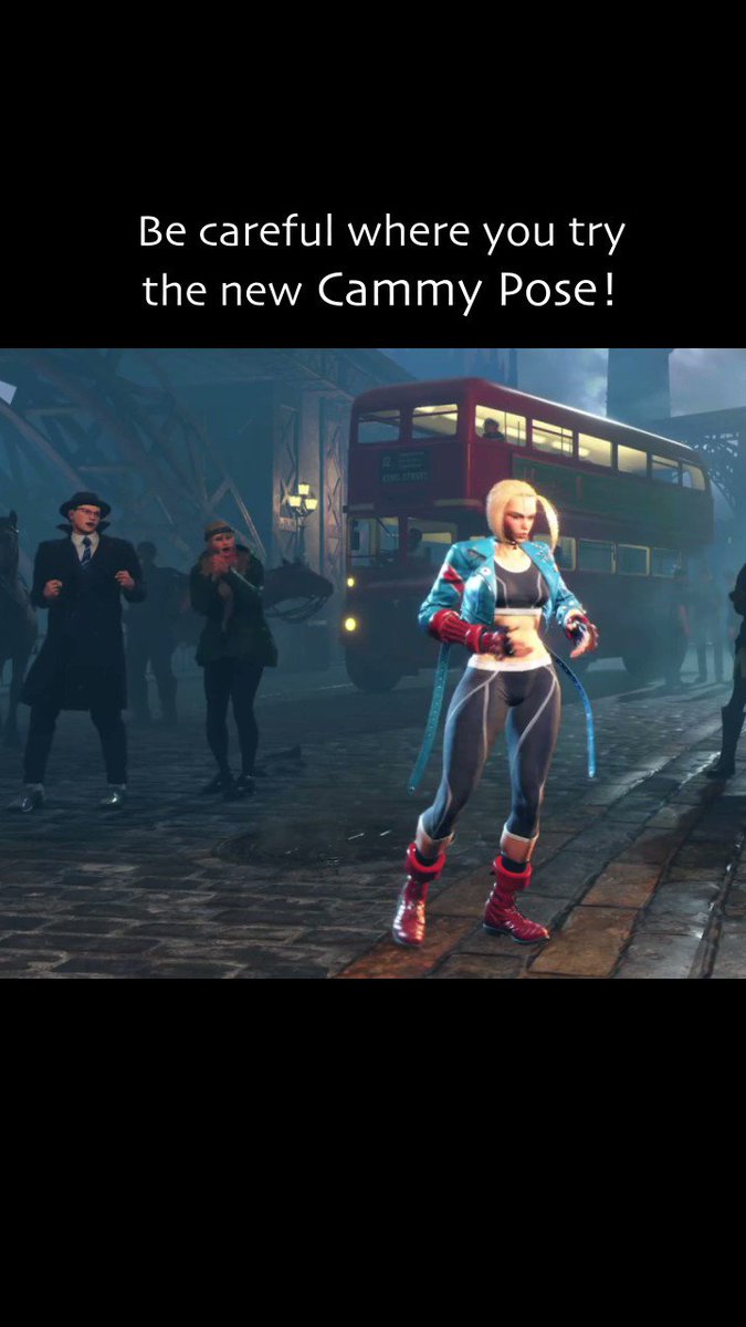 Everyone loves Cammy's drastic redesign and stretch pose in Street