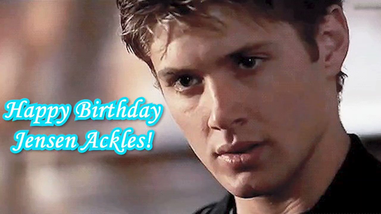 Happy birthday, Jensen Ackles. Time make you perfect. You are always our king.     