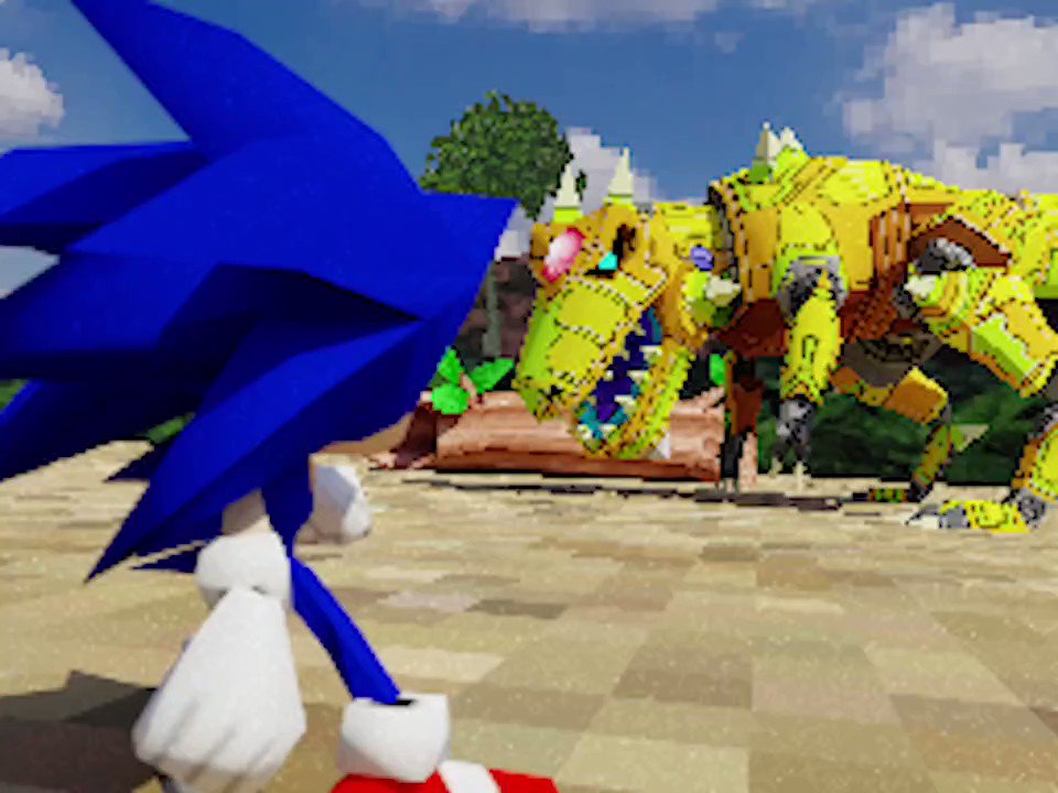Sonic Rush 3D em COQUINHOS