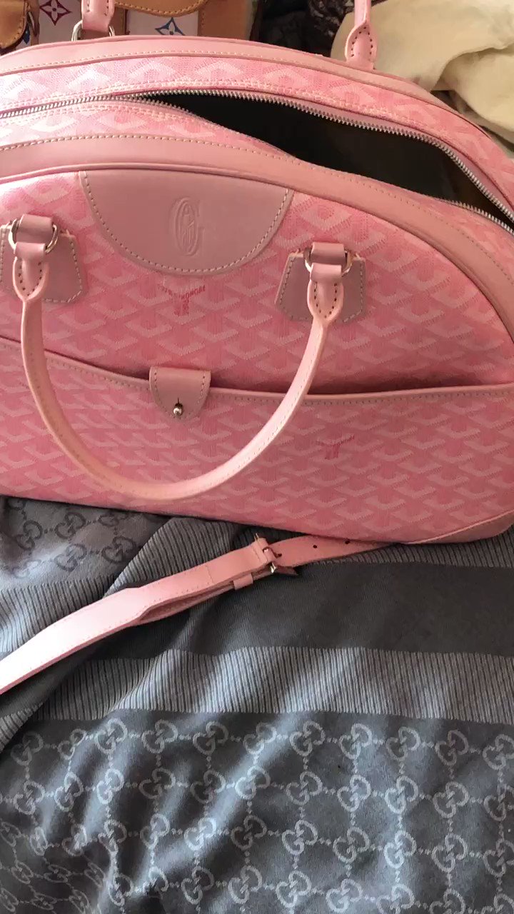 aesthetic pink lv bag