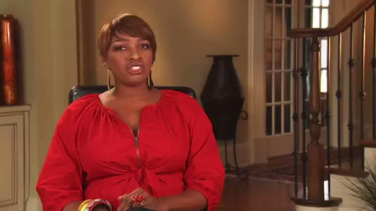 reaction videos on Twitter "the real housewives of atlanta rhoa nene