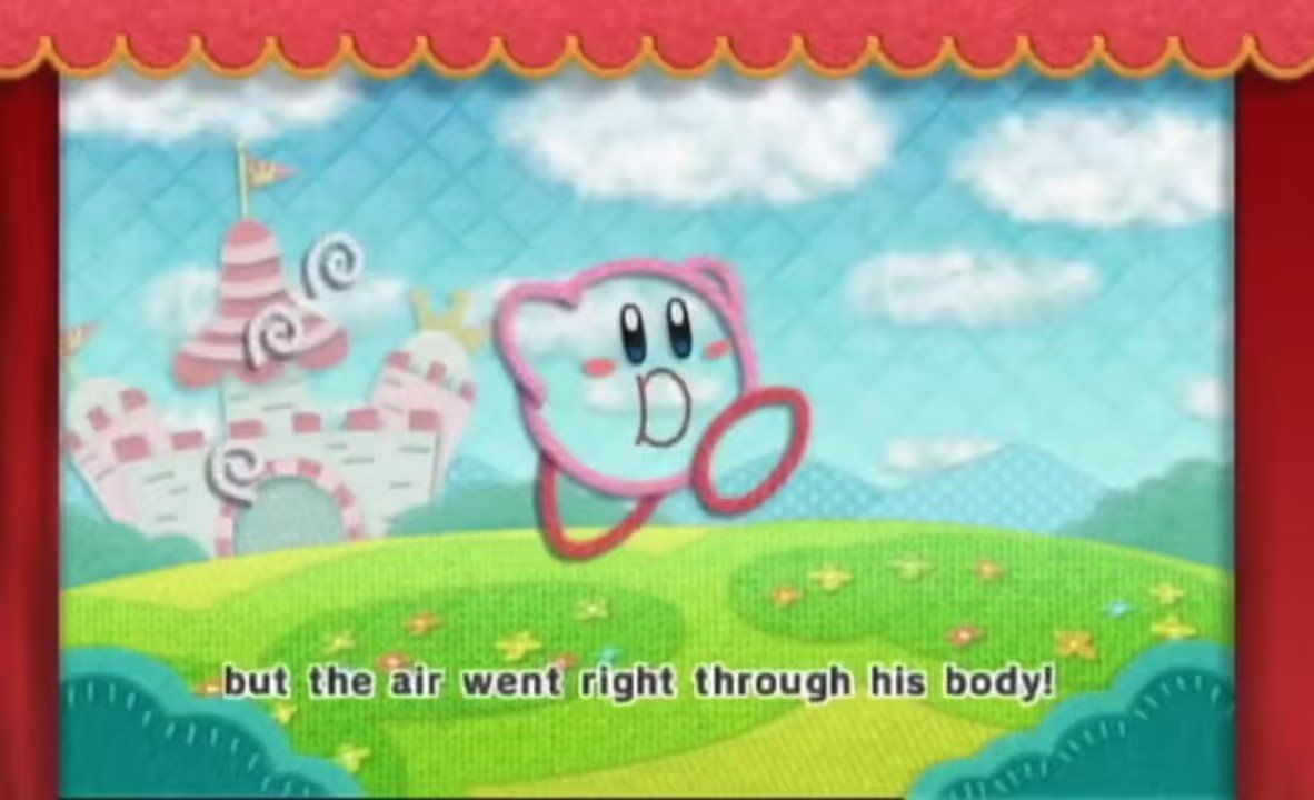 Kirby's Epic Yarn, OT, The Grass Feels LikePants