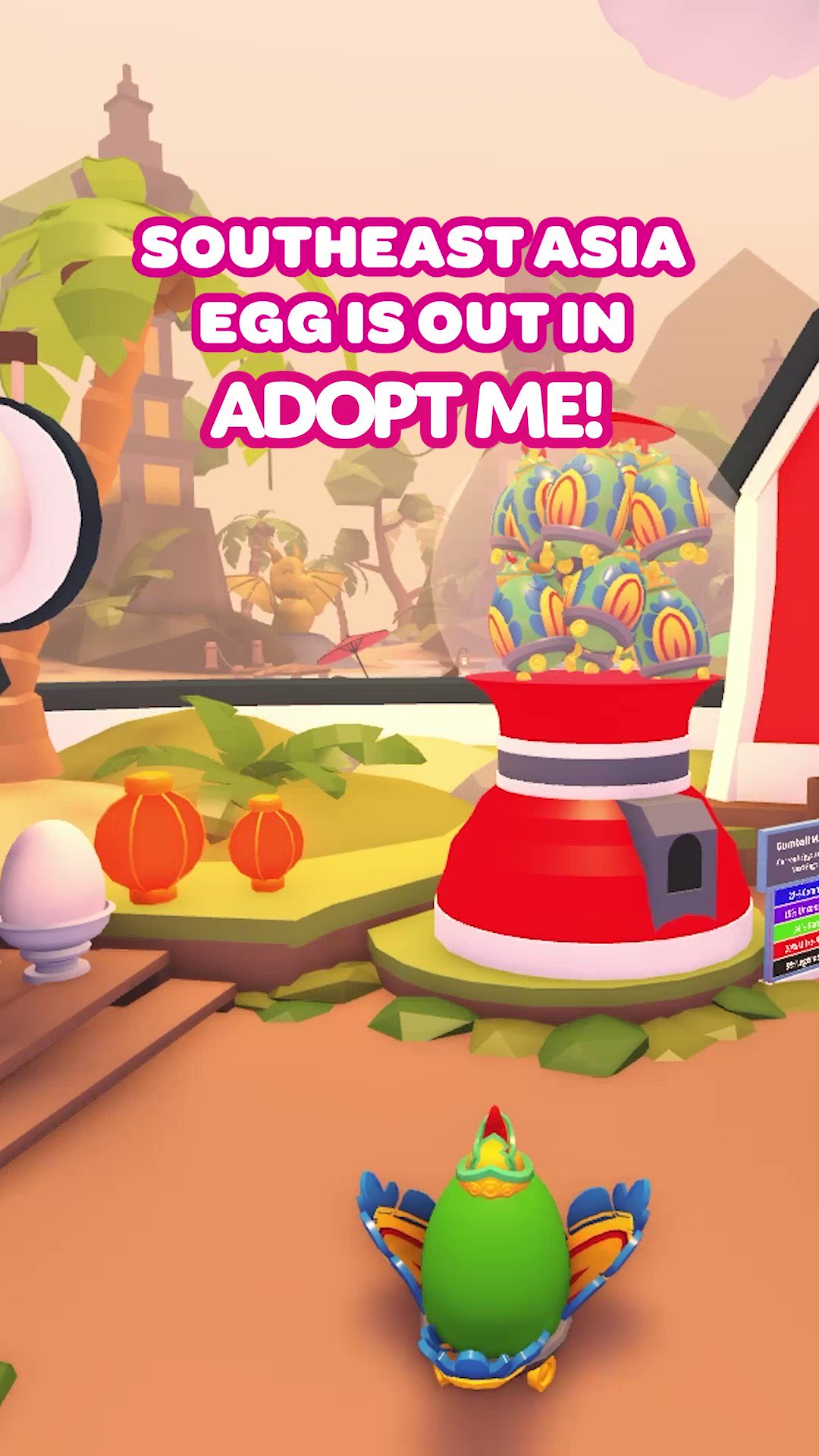 Adopt Me! on Twitter: "Southeast Asia Egg is out in Adopt Me! 🥚 Which