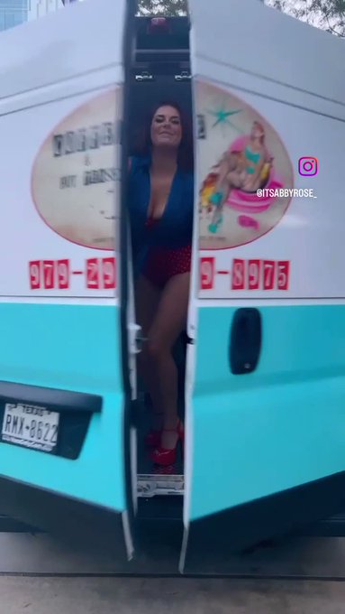 I have so many creative ideas of porns I want to make…one of them includes using my coffee van…STAY-TUNED