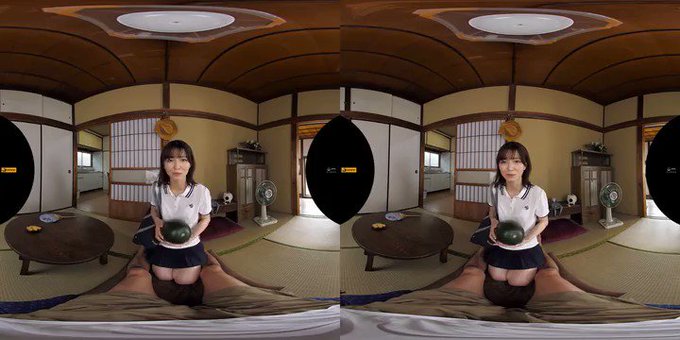 【VR】夏休みで帰省した田舎実家で再会した年下幼馴染すみれ… 倉本すみれ https://t.co/FpvIQcx4NL
