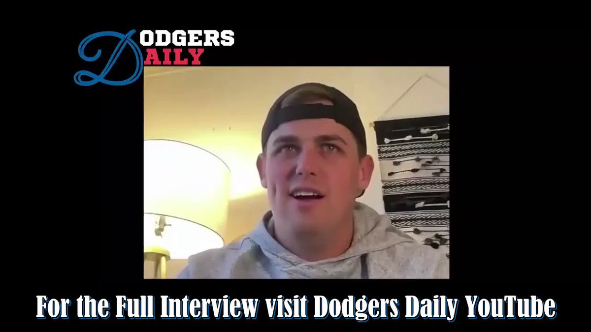Dodgers Daily on Twitter: "Landon Knack talks about his first start in ...