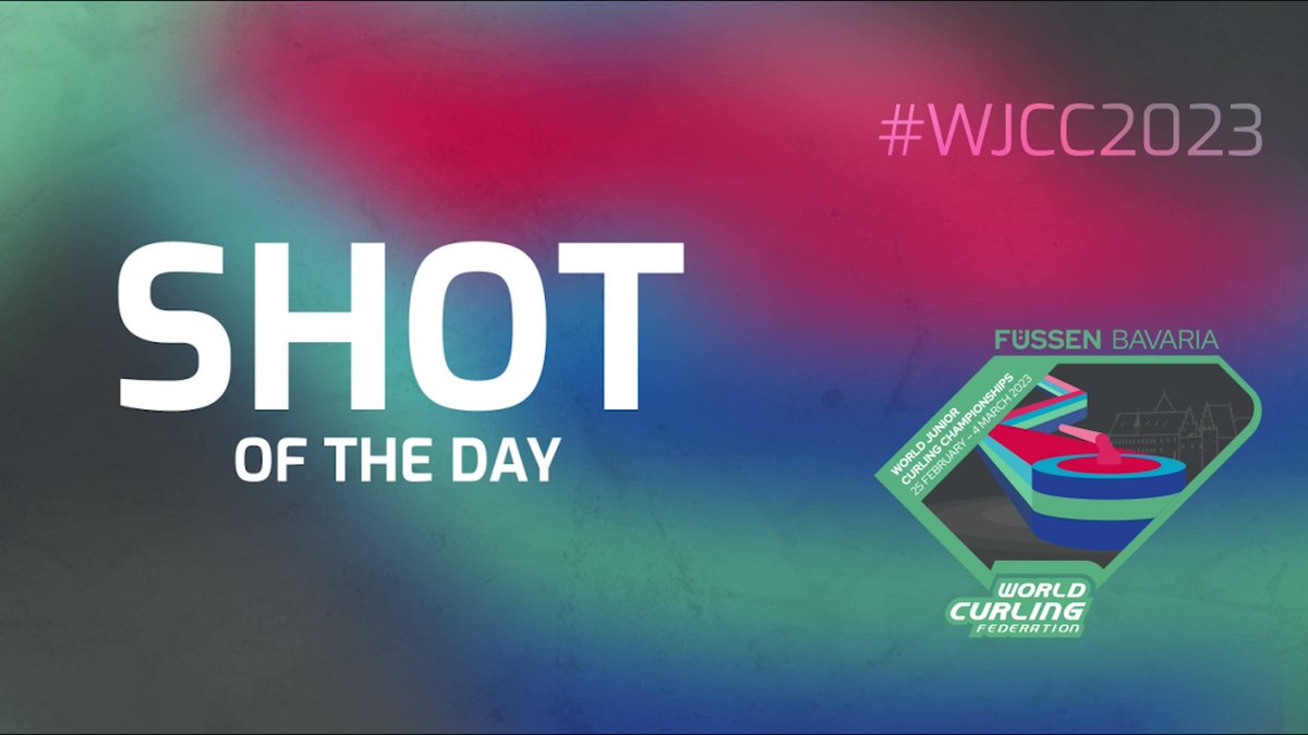 「なんと美しい！」
🇯🇵決勝進出を決めたラストストーンでもあり、3点獲得のミラクルショットでもあり、何度見ても素晴らしい！👏👏👏

#カーリング
#世界ジュニア選手権準決勝
#女子日本代表 
