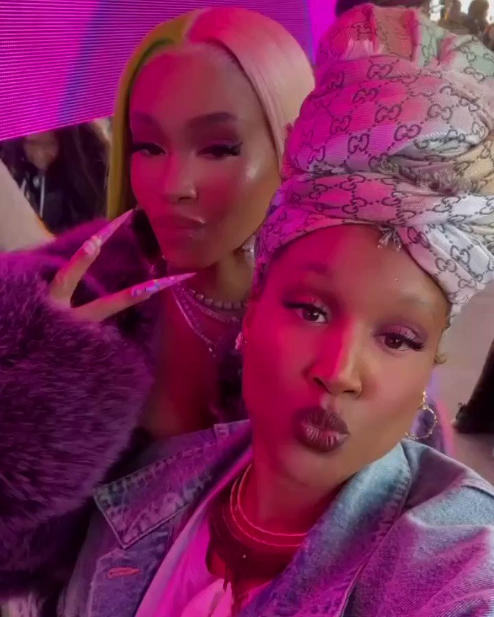 AWEETIE on Twitter "Saweetie and choreographer Brya Woods at Rolling
