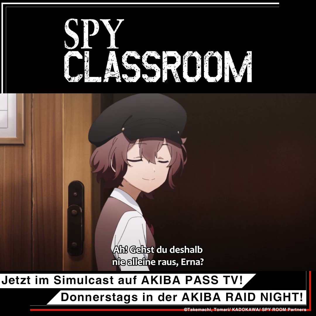 Anime-byme on X:  Annett  Spy Kyoushitsu (Spy Classroom