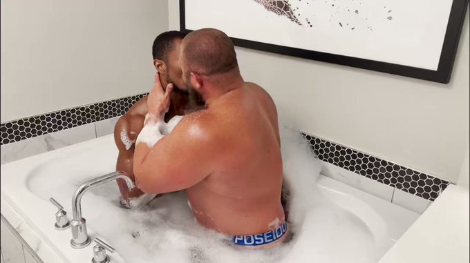 Definitely one of the ?Hottest Scenes I have ever done! 

With the beautiful @seanxavierxxx 

Make sure