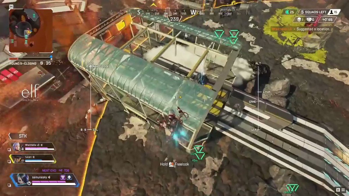 RT @anniepoo_: what u hear on broadcast vs me shouting in the obs call
apex freecam is so much fun https://t.co/3JASg4oBWP