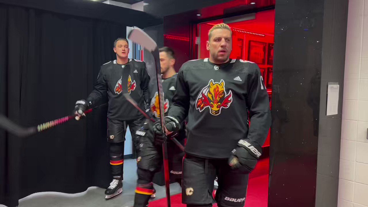 Calgary Flames on X: Our signed Indigenous Celebration warm-up
