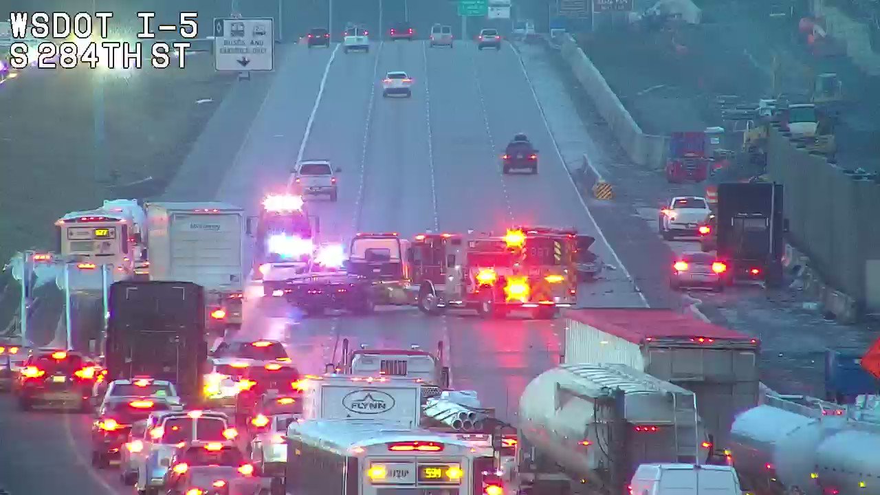 WSDOT Traffic on Twitter "SECOND UPDATE SB I5 COLLISION IN FEDERAL