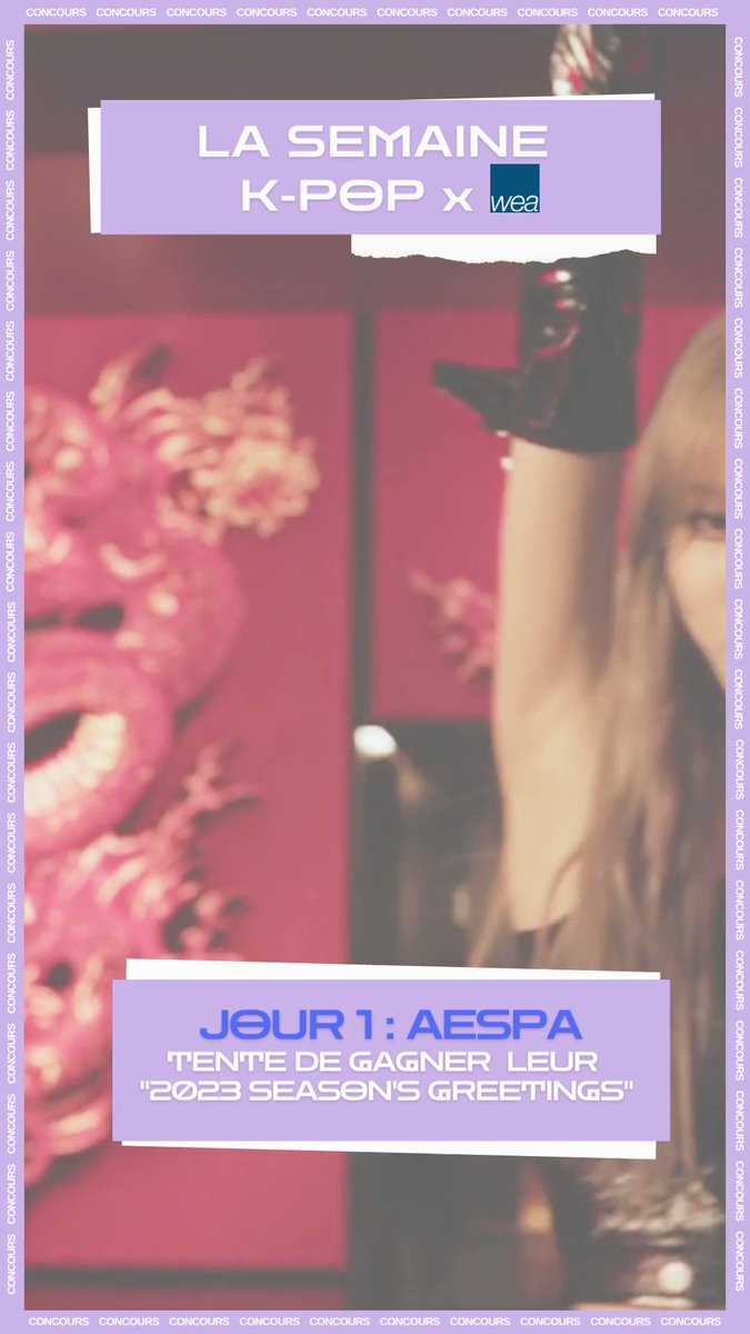 Kubis Aespa IS COMING On Twitter RT WEAMusic C est La Semaine K 