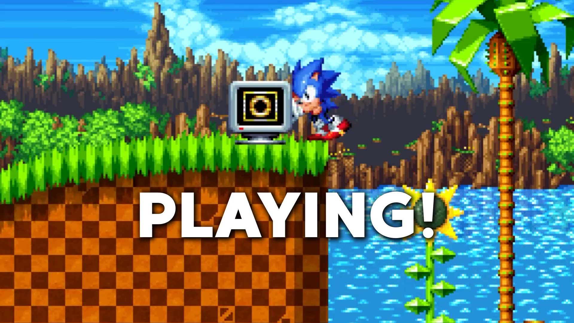 Sonic Studio (fan game) on X: Green Hill's lookin' a lot more