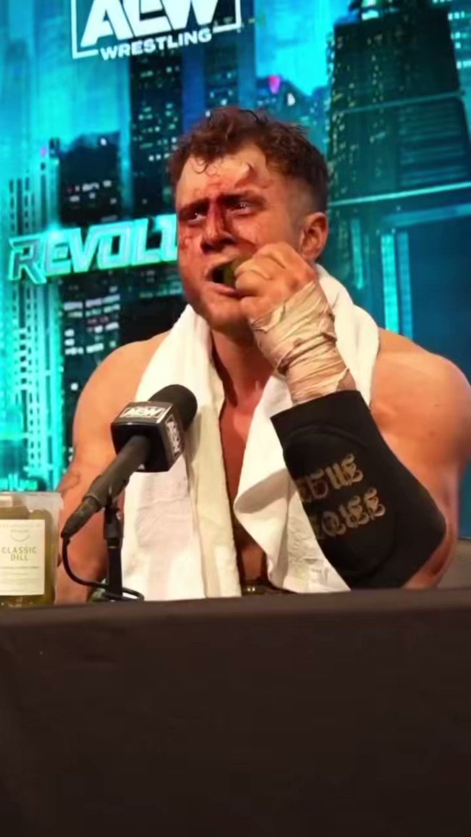 Denise 'Hollywood' Salcedo on Twitter "“You want a pickle?” — The_MJF