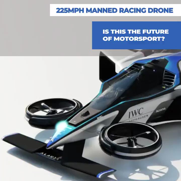 Manned 2024 racing drone