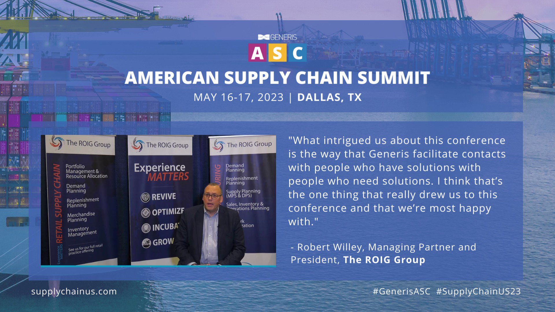 American Supply Chain on Twitter ""What intrigued us about this