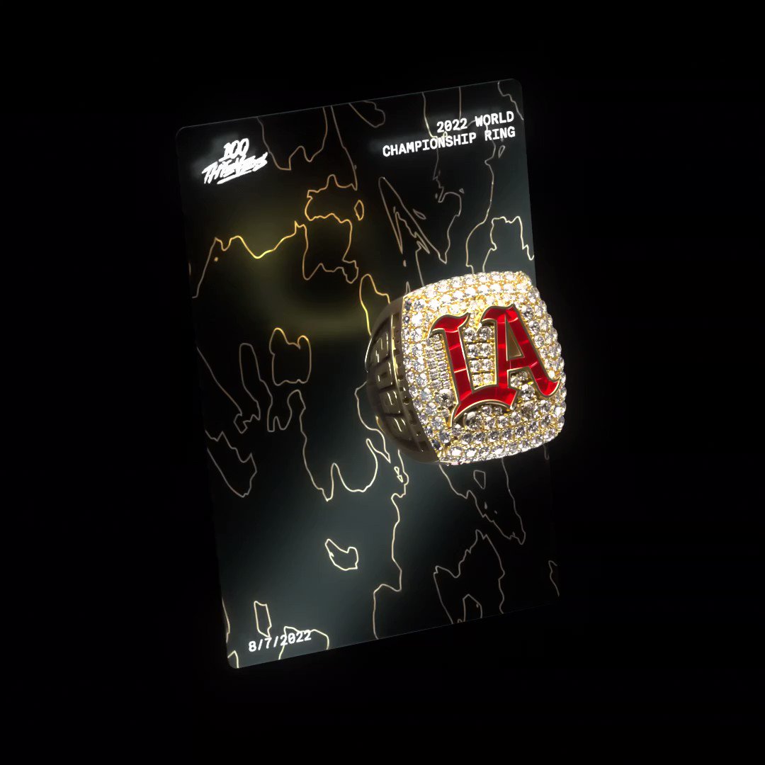 100 thieves resale sale