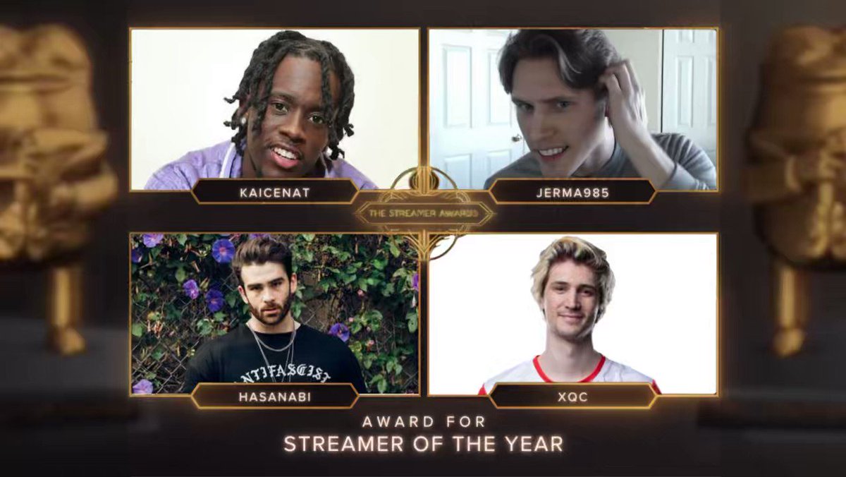 xQc Stream Reviews ⛔ on Twitter "streamer of the year is TUFF but