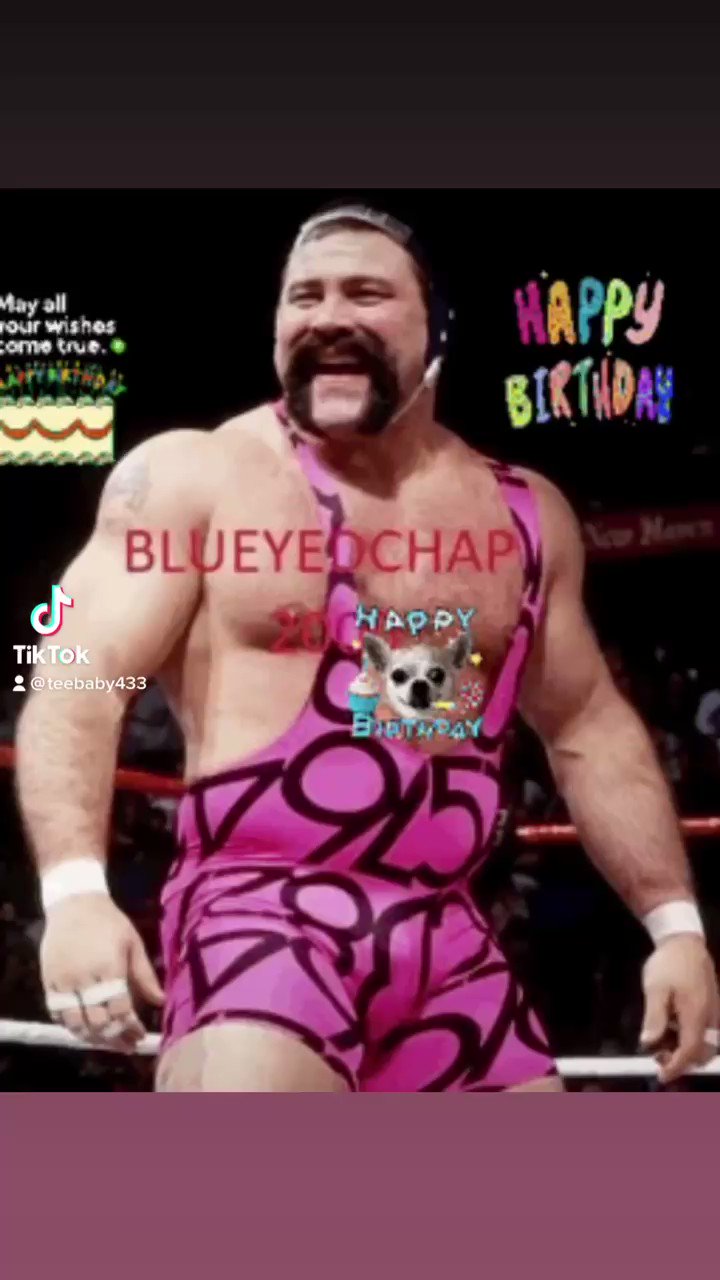 Welcome to the dog pound happy birthday Rick Steiner love ya so big 