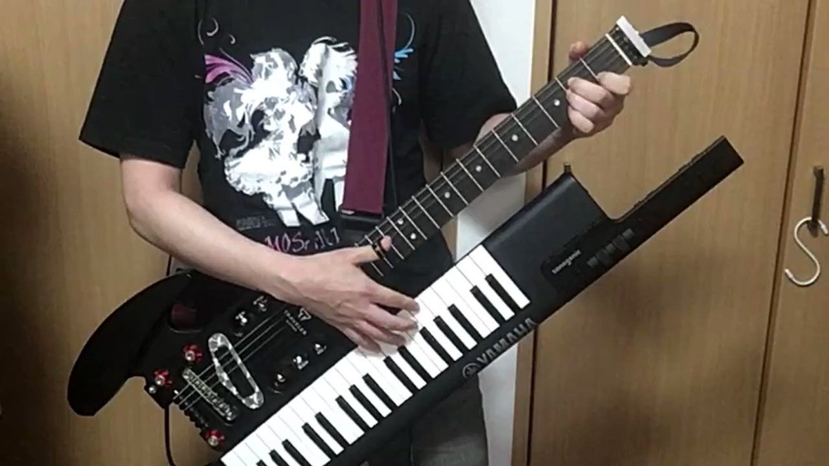 重そうなので軽量化しました #mosaicwav #mosaickeytar