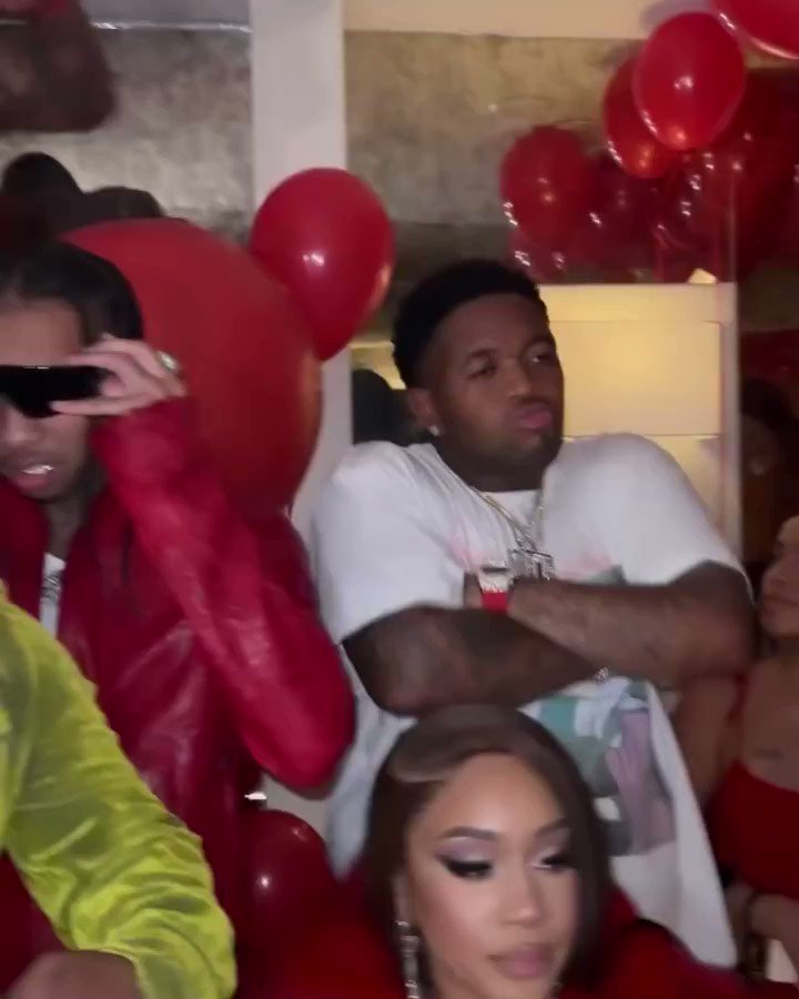 212 on Twitter: "Saweetie celebrating YG’s birthday with him 🎂 https