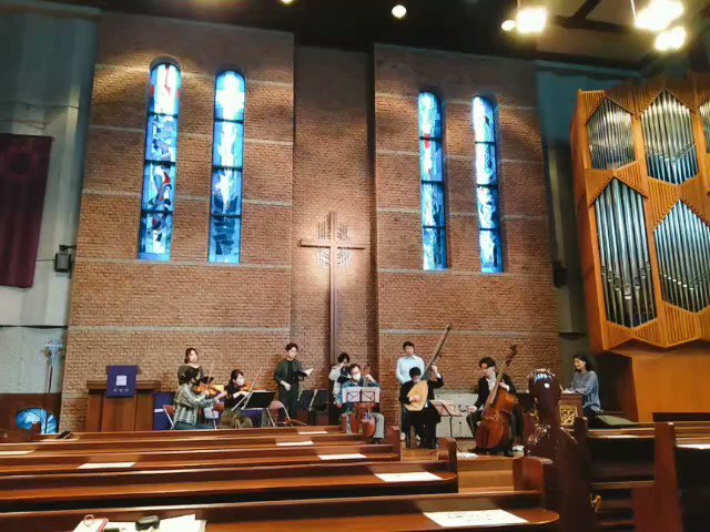 行きました。ガンバとヴィオローネのソナタ素晴らしかった✨ 