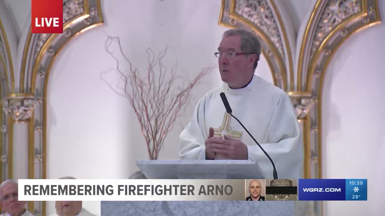 Shane B. Murphy on Twitter "The casket containing fallen Buffalo FF