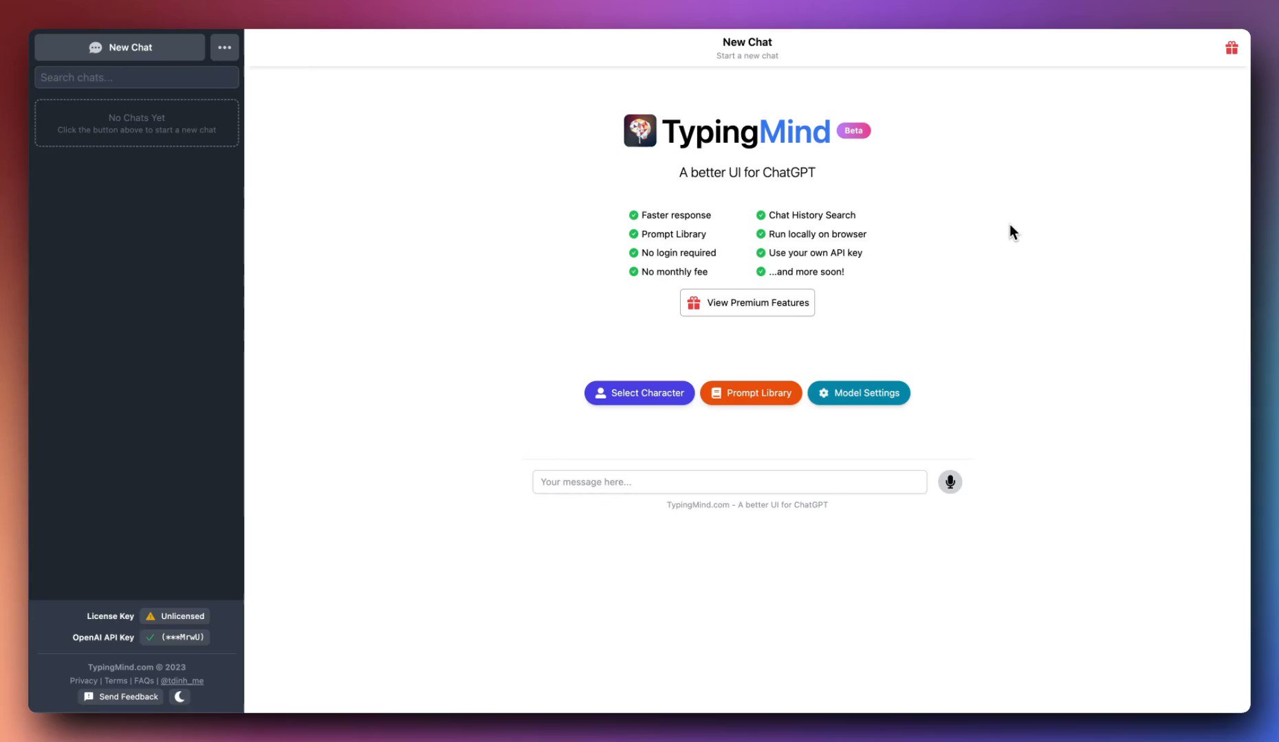 木内翔大｜海外AIサービスの最新情報を毎日発信📣 on Twitter: "ChatGPTより圧倒的に使いやすい『TypingMind』がイケ ...